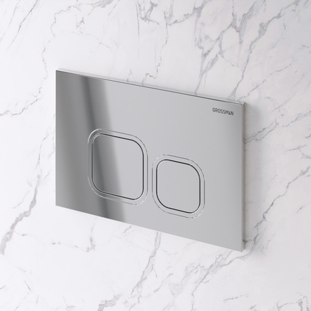 Клавиша смыва Grossman Cosmo 700.K31.02.100.100 хром глянцевый